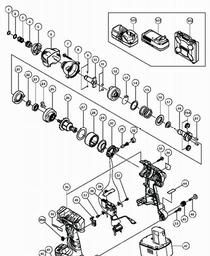 Hitachi WH14DMR spare parts