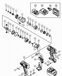 Hitachi WH14DSAL spare parts
