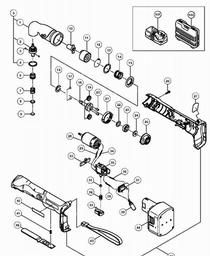 Hitachi WH14DY spare parts