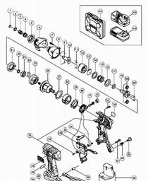 Hitachi WH9DMR spare parts