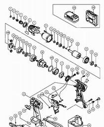 Hitachi WP12DM spare parts