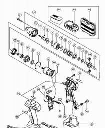 Hitachi WR12DAF spare parts