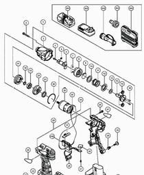Hitachi WR12DAF2 spare parts