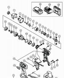 Hitachi WR12DM2 spare parts