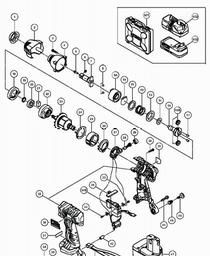 Hitachi WR12DMR spare parts