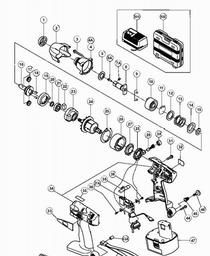 Hitachi WR14DM spare parts
