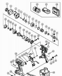 Hitachi WR18DMR spare parts