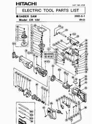 Hitachi CR10V spare parts