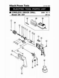 Hitachi DN7DT spare parts