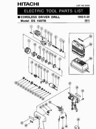 Hitachi DS10DTB spare parts