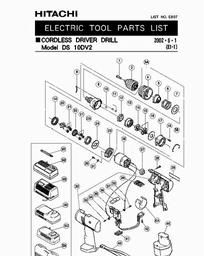 Hitachi DS10DV2 spare parts