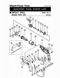 Hitachi FDV12T spare parts