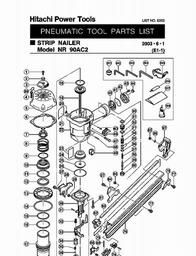 Hitachi NR90AC2 spare parts