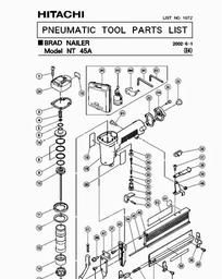 Hitachi NT45A spare parts