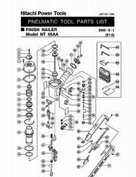 Hitachi NT65AA spare parts
