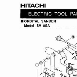 Hitachi SV8SA spare parts