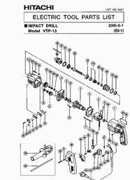 Hitachi VTP13 spare parts