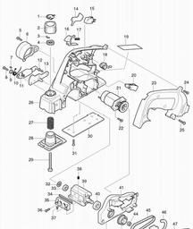 Makita 1050D spare parts