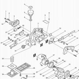 Makita 1125 spare parts