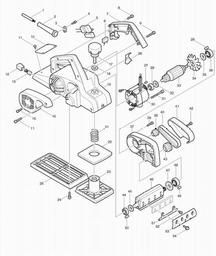 Makita 1911B spare parts