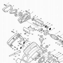 Makita 1923B spare parts