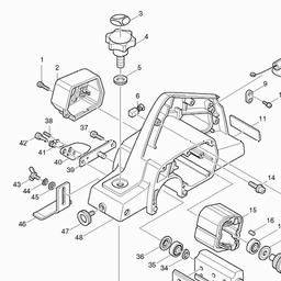Makita 1923H spare parts