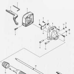 Makita 194523-9 spare parts