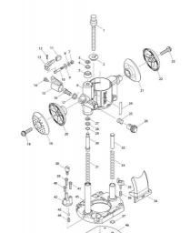 Makita 195563-0 spare parts