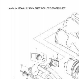 Makita 198440-5 spare parts