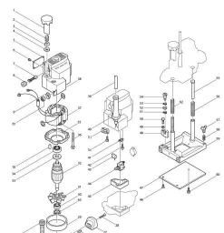 Makita 3600B spare parts