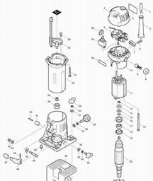 Makita 3708FC spare parts