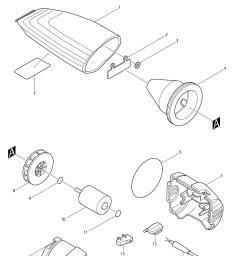 Makita 4010Y spare parts