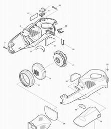 Makita 4013D spare parts