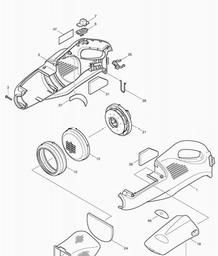 Makita 4033D spare parts