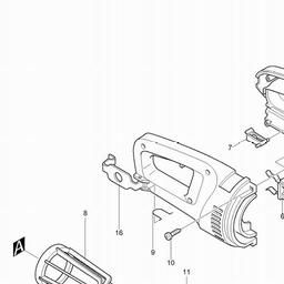 Makita 4071D spare parts