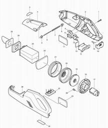 Makita 4093D spare parts