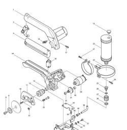Makita 4103D spare parts