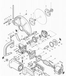 Makita 4110C spare parts