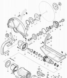 Makita 4112HS spare parts