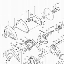 Makita 4131 spare parts