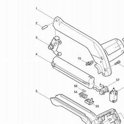 Makita 4190D spare parts