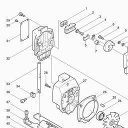 Makita 4300BA spare parts