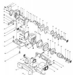 Makita 4301BV spare parts