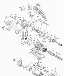 Makita 4304 spare parts