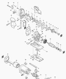 Makita 4305 spare parts
