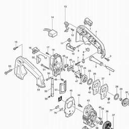 Makita 4306 spare parts