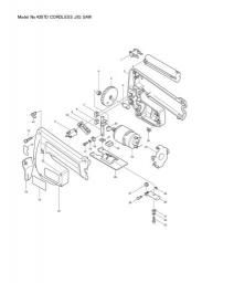 Makita 4307D spare parts