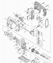 Makita 4350FCT spare parts