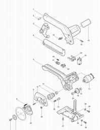 Makita 5090D spare parts