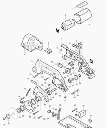 Makita 5093D spare parts